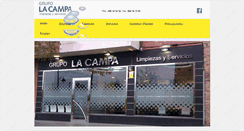 Desktop Screenshot of grupolacampa.es